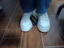 FILA 斐乐官方帆布鞋女鞋LAVA胖胖底厚增高鞋2025年板鞋休闲小白鞋 实拍图
