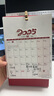 法拉蒙 台历2025年创意简约桌面摆件商务办公收纳日历工作大格子记事考研打卡计划本日历定制 卡其-元气满满 实拍图