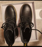 百丽黑曜石勇士厚底休闲加绒靴子户外工装马丁靴A1764DD4 黑绒里 41 实拍图