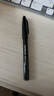 派通（Pentel）彩色软毛笔秀丽笔 弹性笔尖水性笔Touch手帐书信贺卡用 SES15C黑色/单支装 实拍图