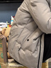 雪中飞鹅绒羽绒服男士短款脱卸帽加厚保暖休闲商务秋冬外套男装180 实拍图