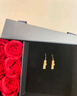 缔晶 有你竹够和田玉耳环女925银耳钉耳坠实用生日礼物送女朋友老婆 实拍图