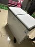 美的（Midea）271升 双温展示柜家用囤货冰柜 大容量冷藏冷冻冷柜 可移动双门玻璃卧式保鲜冰箱BCD-271VMQ 实拍图