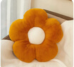 艾薇（AVIVI）花朵抱枕沙发靠垫床头靠枕汽车花瓣坐垫办公室腰靠屁垫太阳花橘 实拍图