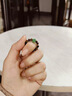 等妃高端全沉水级芽庄天然白奇楠沉香戒指男女士文玩戒子香木轻奢指环 款式三 约4mm*1.g 实拍图
