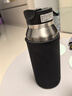 诺百纷魔力球磁弹泡茶杯大容量便携茶水分离316不锈钢保温杯生日礼物 T3525钛灰 1000ml 实拍图
