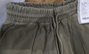 马登工装重磅针织卫裤男随心裁灰色运动锥形裤秋男士垂感休闲长裤子 橄榄绿 S 实拍图