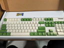 斐尔可【新品来袭】双模104圣手三代 奶白色 绿键帽  升级版机械键盘蓝牙5.1版 Cherry MX轴游戏键盘 奶白色 绿键帽-茶轴 双模 104键 实拍图