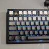 腹灵FL980V2Pro 有线/蓝牙/2.4G三模客制化机械键盘gasket结构正刻侧刻键帽热插拔蓝牙键盘无线键盘 FL980V2Pro LS版-黑曜石黑莓侧刻 TTC快银轴V2 实拍图