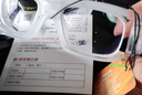 POLISI篮球眼镜男女运动护目镜篮球足球近视眼镜运动护具装备防雾抗冲击 透明 配1.61非球面镜片（配0-800度） 实拍图