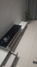 乐造（LEZAO）电视柜现代简约客厅家用小户型落地伸缩2024新款茶几电视机柜组合 四抽伸缩160-240丨黑白色+黑玻璃 自行安装 实拍图