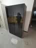 楷伦诺衣柜卧室家用卧室网红款酒店现代简约玻璃衣橱定制民宿小户型柜子 单门A款50*50*180白色衣柜 实拍图
