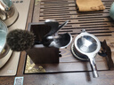 从简大马士革普洱茶道六君子套装泡茶工具家用开茶器功夫茶具配件 紫光檀凤祥【大马士革】4件套 实拍图