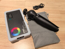 MAMEN慢门（MAMEN）SL-C02 全彩RGB补光灯便携LED口袋拍照双色温摄影灯微单相机手持打光特效氛围灯 C02+二合一云台三脚架+柔光罩 实拍图