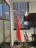 林下春雪不锈钢伸缩落地旗杆五星红旗国旗摆件客厅带杆办公室公司会议室内立式党旗旗帜底座装饰 银色【可伸缩1.1-2米】【送4号国旗】 实拍图