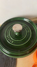 珐宝（staub）法国进口珐琅铸铁锅双耳煲汤锅煎炒锅时萝绿18cm 1004201 实拍图