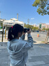 MJ STYLE插肩袖短款开衫外套女2025年春季宽松休闲百搭运动风学生长袖上衣 实拍图