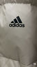 adidas 户外保暖鸭绒羽绒服男女同款秋冬阿迪达斯官方轻运动   米色(推荐选大一码)   M 实拍图