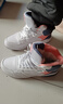 361°运动鞋女秋冬季高帮保暖加绒增高小白休闲板鞋子女682146606A-3 实拍图