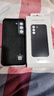 三星（SAMSUNG）Galaxy S22 5G原装手机壳 真皮保护套 s22防摔纤薄皮套 S22【黑色】 实拍图