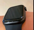毕亚兹 适用苹果手表Apple Watch SE钢化膜 苹果手表6/5代通用保护贴膜 3D热弯全屏玻璃膜防水44mm-JM537 实拍图