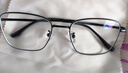 WAN XIN 新款 1.67超薄高清防蓝光镜片男可配度数送商务眼镜框女Z 31297黑色 优雅黑金尽显儒雅 配万新1.60MR-8非球面镜片 实拍图
