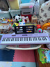 贝琪电子琴88键成人儿童6-12岁便携新手入门幼师学生初学者电子钢琴 B133【亮灯款】61键-星黛紫 套餐一：标配 实拍图
