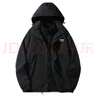 JEEP SPIRIT吉普 冲锋衣夹克男女同款情侣三合一两件套防风衣棉服外套 3658两件套黑色 3XL 实拍图