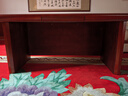 中伟（ZHONGWEI）老板桌实木贴皮经理主管桌子大班台办公桌总裁桌1.6米单桌 晒单实拍图
