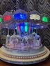 曲诺美国Mr Christmas圣诞先生音乐盒八音盒旋转木马女生老婆生日礼物 粉色黄灯+彩灯蓝牙音响+自带20首 实拍图