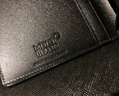 万宝龙MONTBLANC 大班系列中长型14个信用卡插口钱包/钱夹7165 礼物 实拍图