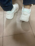 361°女鞋云舒5休闲鞋新款夏季情侣网面透气厚底增高百搭休闲老爹鞋女 【网面】羽毛白/泡沫青蓝 38 实拍图