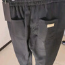 顶峰保罗（Dingfengbaoluo）直筒休闲裤子男春夏季高街阔腿裤潮牌运动长裤WH5609 黑色2XL 实拍图