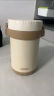 膳魔师（THERMOS）饭盒真空不锈钢便当盒保温饭盒多层便携式大容量保温桶TCBC/TCBG TCBG燕麦色附杯包餐具 三层 实拍图