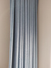 未来式卧室窗帘遮光2025新款挂钩式轨道窗帘客厅阳台隔热轻奢高端遮阳布 浅黛蓝（99%遮光）(送挂钩） 宽2.7*高2.5挂钩款1片 实拍图