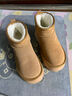 ZHR雪地靴女冬季加绒保暖短靴女简约圆头厚底女靴 GZ08  驼色 34 实拍图