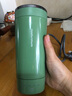 摩飞电器（Morphyrichards） 电热水壶烧水杯便携式烧水壶旅行家用保温电随行热水杯316不锈钢烧水杯办公室养生保温杯MR6060 0.3L 清新绿 实拍图
