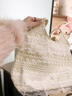 星昔托特包包夏季休闲度假海边仙气蕾丝网纱腋下单肩女包大容量通勤包 米白色 实拍图