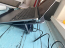 齐论笔记本散热器半导体制冷游戏本电脑底座降温支架静音风扇17英寸适应于外星人苹果华硕天冰冷板 锖色【半导体+风冷】双核散热 实拍图