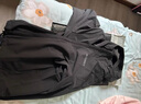 adidas舒适加绒户外运动连帽软壳衣男装阿迪达斯官方TERREX   黑色/黑色   M 实拍图