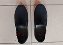 足力健老人鞋一脚蹬散步鞋艾草健康爸爸鞋休闲鞋冬季男鞋 1716Z休闲蓝39 实拍图