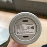 飞利浦烧水杯带茶隔 玻璃养生杯便携电热水杯男女士节日礼物防烫保温杯 【316内胆】烧水杯-初雪白400ml 实拍图