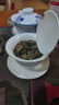 融诚羊脂玉盖碗茶杯陶瓷单个高端大号泡茶功夫三才碗德化白瓷茶碗茶具 羊脂玉盖碗描金03款（约150ml） 实拍图