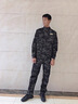 盾郎迷彩服套装男春夏季纯棉户外战术训练多口袋军训透气耐磨工作服 纯棉黑鹰（透气 舒适） 180=2XL【建议150-170斤】 实拍图