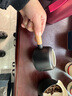 南山先生 黑陶侧把壶家用功夫茶具配件简约茶壶单壶陶瓷带过滤泡茶壶 黑陶侧把壶 170ml 实拍图