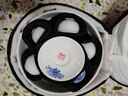 恒古（Heregur）迷你袖珍旅行茶具户外用品旅游便携式车载办公紧凑型青花陶瓷功夫茶具套装 青花牡丹袖珍型茶具 实拍图