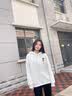 MJ STYLE重磅连帽卫衣女2026春秋薄款不加绒宽松休闲美式复古学生帽衫上衣 实拍图