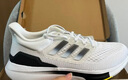 adidas EQ21 RUN随心畅跑舒适网面体测跑鞋男子阿迪达斯官方   白/蓝   42 实拍图