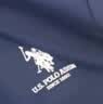 U.S. POLO ASSN.夹克男连帽透气情侣冲锋衣加绒加厚棉服外套男棉衣上衣藏蓝 XL 实拍图