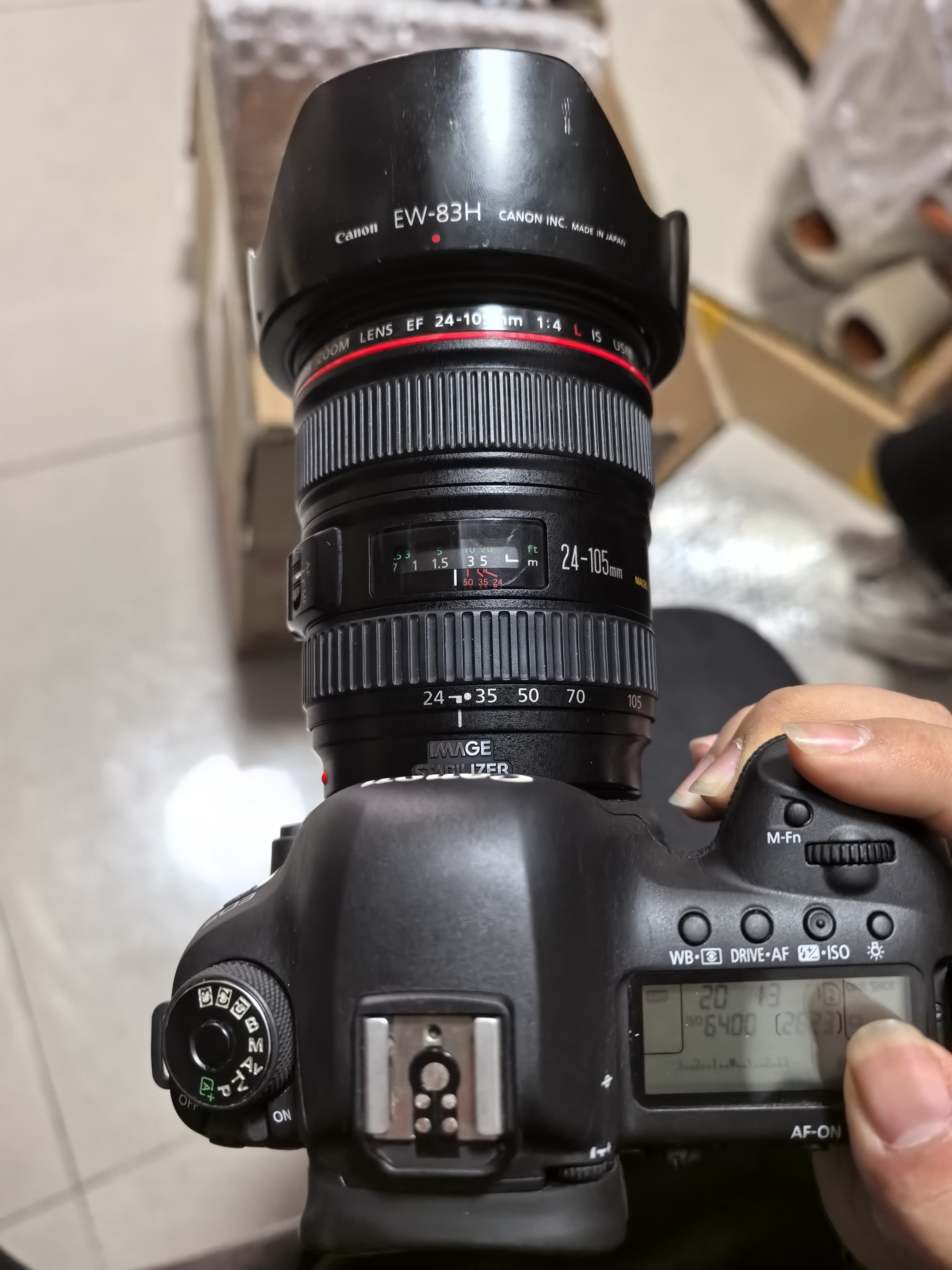 Canon佳能5D4 5D3 5D2 6D2 7D2 5DIV 6D全画幅单反相机二手 5D4+24-105 F4 IS套机 99新 晒单实拍图